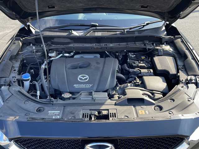 マツダ ＣＸ－５ 20S 山口県 2017(平29)年 6万km ジェットブラックマイカ 純正ナビ/Bluetooth/フルセグTV/バックカメラ/スマートキー＆プッシュスタート/クルーズコントロール/アイドリングストップ/ETC/純正19インチAW/オートライト/保証書・取説/スペアキー1個