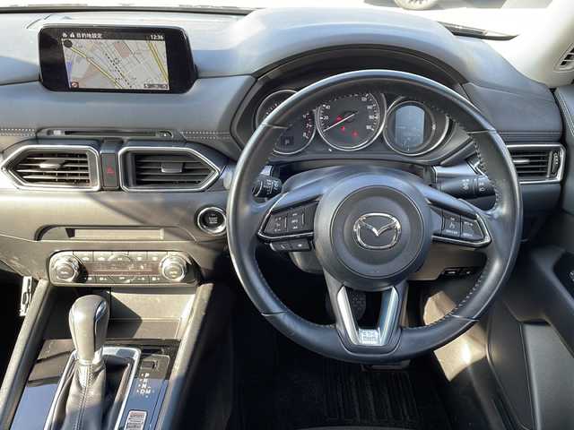 マツダ ＣＸ－５ 20S 山口県 2017(平29)年 6万km ジェットブラックマイカ 純正ナビ/Bluetooth/フルセグTV/バックカメラ/スマートキー＆プッシュスタート/クルーズコントロール/アイドリングストップ/ETC/純正19インチAW/オートライト/保証書・取説/スペアキー1個