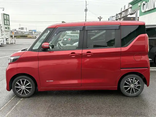 日産 ルークス X 徳島県 2020(令2)年 2.5万km スパークリングレッドM 社外ナビ/プッシュスタート/片側パワースライドドア/バックカメラ/アラウンドビューモニター/ETC/社外フロアマット/ドライブレコーダー前のみ/先行車発進お知らせ/速度標識標準/道路標識標準/ふらつき警報/レーンキープアシスト/盗難防止装置/純正ホイールキャップ