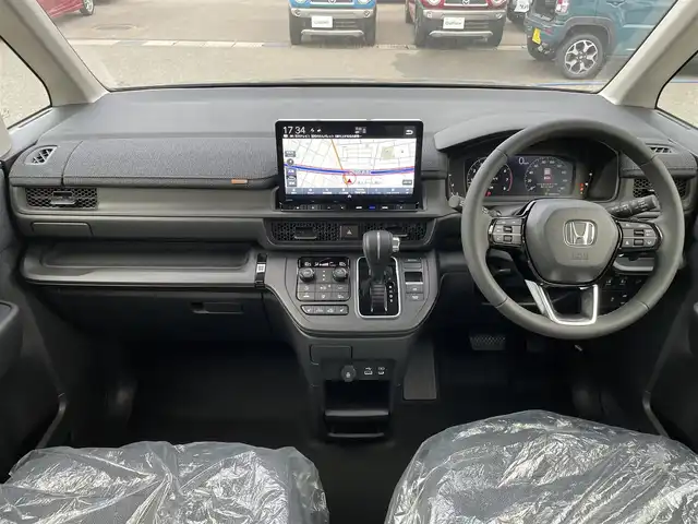 ホンダ ステップワゴン エアー EX 石川県 2025(令7)年 0.1万km未満 黒 登録済未使用車/4WD/純正11.4型ナビ/フルセグTV/バックカメラ/LEDヘッドライト/パワーバックドア/スマートキー/ホンダセンシング/レーダークルーズ/両側パワースライドドア/レーンキープアシスト/保証書/取説