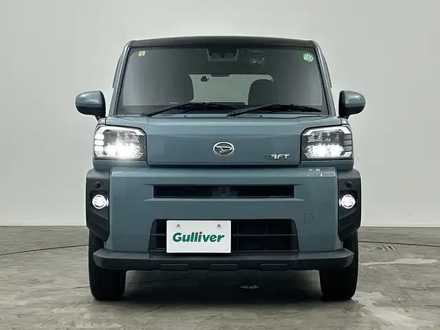 ダイハツ タフト G 三重県 2020(令2)年 6.5万km レイクブルーメタリック 純正7インチディスプレイオーディオ/バックカメラ/ガラスルーフ/シートヒーター/レーダークルーズコントロール/衝突軽減ブレーキ/レーンキープアシスト/コーナーセンサー/オートハイビーム/電動パーキングブレーキ/オートブレーキホールド/社外AW付冬タイヤ積込み