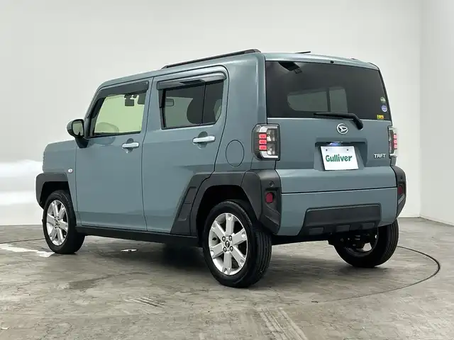 ダイハツ タフト G 三重県 2020(令2)年 6.5万km レイクブルーメタリック 純正7インチディスプレイオーディオ/バックカメラ/ガラスルーフ/シートヒーター/レーダークルーズコントロール/衝突軽減ブレーキ/レーンキープアシスト/コーナーセンサー/オートハイビーム/電動パーキングブレーキ/オートブレーキホールド/社外AW付冬タイヤ積込み
