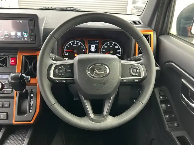 ダイハツ タフト G 三重県 2020(令2)年 6.5万km レイクブルーメタリック 純正7インチディスプレイオーディオ/バックカメラ/ガラスルーフ/シートヒーター/レーダークルーズコントロール/衝突軽減ブレーキ/レーンキープアシスト/コーナーセンサー/オートハイビーム/電動パーキングブレーキ/オートブレーキホールド/社外AW付冬タイヤ積込み