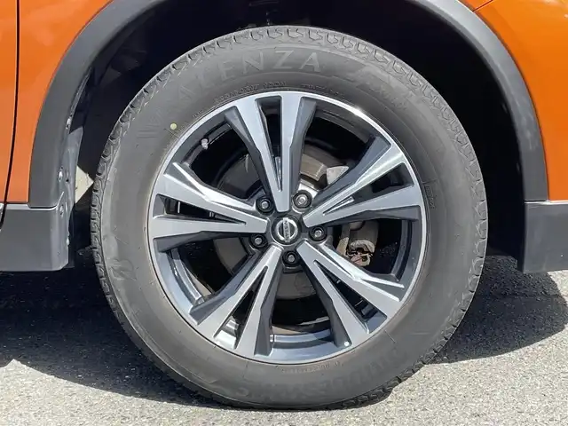 日産 エクストレイル 20X 青森県 2019(令1)年 9.2万km プレミアムコロナオレンジ パートタイム4WD/社外ナビ(BT/フルセグ/CD/DVD/ラジオ)/バックカメラ/エマージェンシーブレーキ/ドライブレコーダー(前後)/パワーバックドア/オートライト/LEDヘッドライト/フロントフォグライト/ETC2.0/電動格納ミラー/スペアキー/記録簿(R3/R4/R5/R6)/新車時保証書/取扱説明書