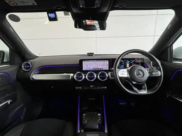 メルセデス・ベンツ Ｍ・ベンツ ＧＬＢ２００ｄ 4マチック AMGライン 山形県 2022(令4)年 3.4万km デジタルホワイト 純正HDDナビ　/360°カメラ　/ETC2.0 /フルセグTV　/Bluetooth/USB /３列シート　/ハーフレザーシート　/運転席/助手席シートヒーター　/ルーフレール　/電動リアゲート　/コーナーセンサー