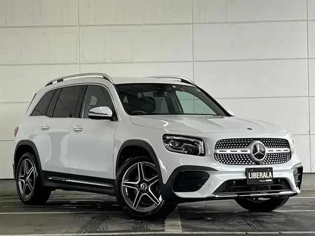 メルセデス・ベンツ Ｍ・ベンツ ＧＬＢ２００ｄ 4マチック AMGライン 山形県 2022(令4)年 3.4万km デジタルホワイト 純正HDDナビ　/360°カメラ　/ETC2.0 /フルセグTV　/Bluetooth/USB /３列シート　/ハーフレザーシート　/運転席/助手席シートヒーター　/ルーフレール　/電動リアゲート　/コーナーセンサー