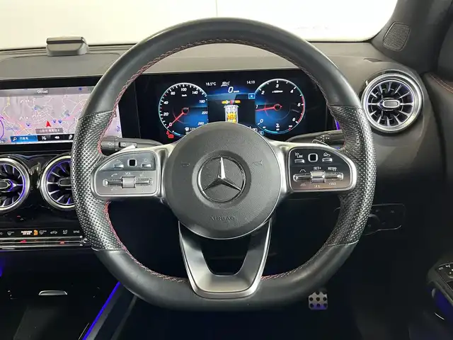 メルセデス・ベンツ Ｍ・ベンツ ＧＬＢ２００ｄ 4マチック AMGライン 山形県 2022(令4)年 3.4万km デジタルホワイト 純正HDDナビ　/360°カメラ　/ETC2.0 /フルセグTV　/Bluetooth/USB /３列シート　/ハーフレザーシート　/運転席/助手席シートヒーター　/ルーフレール　/電動リアゲート　/コーナーセンサー