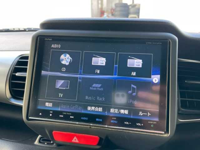 ホンダ Ｎ ＢＯＸ スラッシュ G ターボ Aパッケージ 岩手県 2015(平27)年 8.6万km スマートブラック 純正8インチSDナビ/パドルシフト　/ステアリングリモコン　/電動格納ミラー　/フォグランプ　/エンジンスタートボタン　/４ＷＤ　/スマートキー　/バックカメラ　/ＥＴＣ　/フロアマット