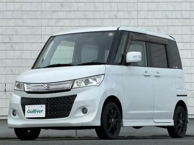 スズキ パレット ＳＷ TS 岩手県 2010(平22)年 12.9万km パールホワイト 禁煙車/4WD/ターボ/両側パワースライドドア/社外エンジンスターター/運転席側シートヒーター/社外ナビ/→フルセグTV/Bluetooth/CD/DVD/FM/AM/オートライト/フォグライト/〇プッシュスタート/〇電動格納ミラー/〇ウィンカーミラー/〇ドアバイザー/〇フロアマット/〇シガーソケット/〇スマートキー/スペアキー/ドライブレコーダー/ETC