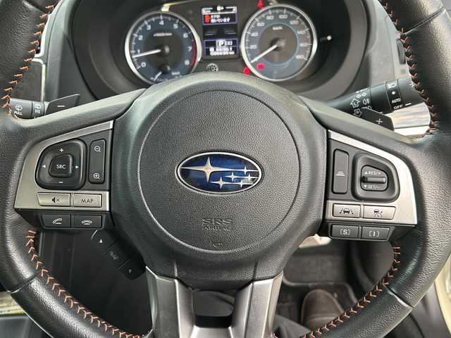 スバル インプレッサ ＸＶ 2．0i アイサイト プラウドED 愛知県 2016(平28)年 8.7万km デザートカーキ 登録時走行距離86696km/純正メモリナビ/(フルセグテレビ.FM.AM.Bluetooth)/純正17インチAW/純正フロアマット/バックカメラ/アイドリングストップ/ルーフレール/ウィンカーミラー/クルーズコントロール/ドアバイザー/プッシュスタート/パドルシフト/スマートキー/ドライブレコーダー/ETC/保証書/取扱説明書