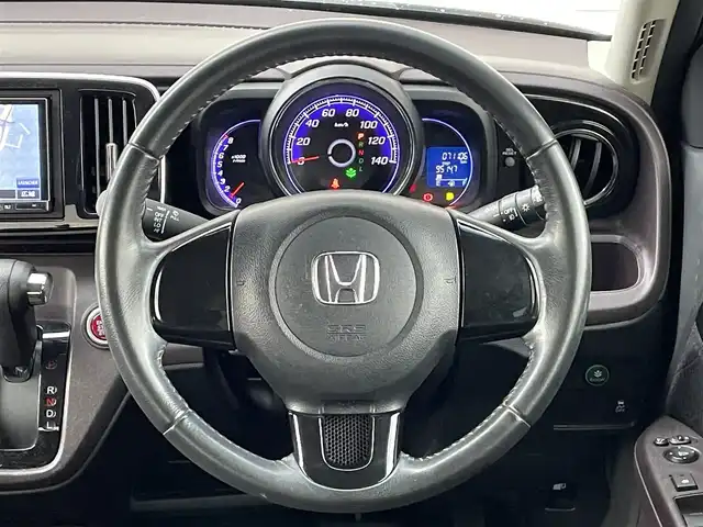 ホンダ Ｎ ＯＮＥ プレミアム Lパッケージ 山口県 2013(平25)年 7.2万km プレミアムホワイトパール 社外ナビ/フルセグTV/電動格納ミラー/純正フロアマット/フォグランプ/ドアバイザー