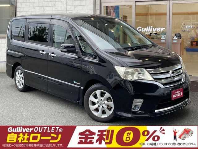 日産 セレナ ハイウェイスター S ハイブリッド Vセレクション 13年式 平成25年式 スーパーブラック Id 中古車 検索のガリバー