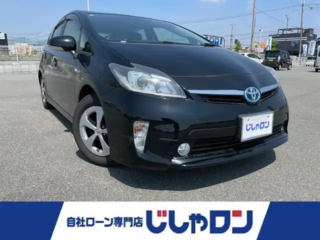 トヨタ プリウス G 大阪府 2013(平25)年 9万km ブラック (株)IDOMが運営する【じしゃロン堺店】の自社ローン専用車両になります。/こちらは現金またはオートローンご利用時の価格です。自社ローンご希望の方は別途その旨お申付け下さい
