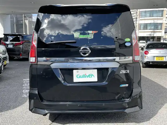 日産 セレナ ハイウェイスター プロパイロットED 愛知県 2017(平29)年 6.6万km ダイヤモンドブラック 純SDナビテレビ/フルセグテレビ/純フリップダウンモニター/両側パワースライドドア/プロパイロット/バックカメラ/ドライブレコーダー/エマージェンシーブレーキ/純16インチAW/社外AW付スタッドレスタイヤ車載