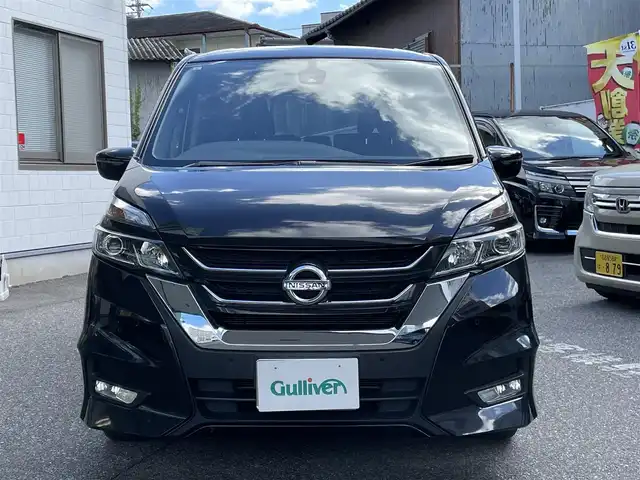 日産 セレナ ハイウェイスター プロパイロットED 愛知県 2017(平29)年 6.6万km ダイヤモンドブラック 純SDナビテレビ/フルセグテレビ/純フリップダウンモニター/両側パワースライドドア/プロパイロット/バックカメラ/ドライブレコーダー/エマージェンシーブレーキ/純16インチAW/社外AW付スタッドレスタイヤ車載