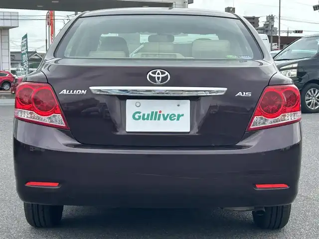 トヨタ アリオン A15 Gパッケージ 広島県 2013(平25)年 3.9万km ブラキッシュレッドマイカ ワンオーナー/純正SDナビ(NSCP-W62)/　【CD/BT/ワンセグ】/バックカメラ/ビルトインETC/オートライト/フォグランプ/ヘッドライトレベライザー/プッシュスタート/ドアバイザー/純正フロアマット/スペアキー【スマートキー】/ウインカーミラー/取扱説明書/新車時保証書