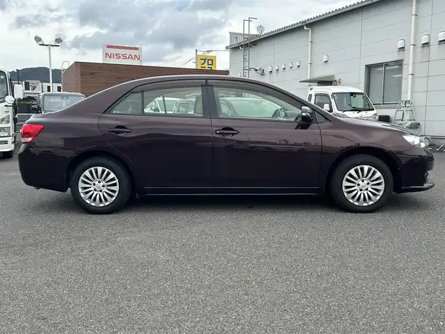 トヨタ アリオン A15 Gパッケージ 広島県 2013(平25)年 3.9万km ブラキッシュレッドマイカ ワンオーナー/純正SDナビ(NSCP-W62)/　【CD/BT/ワンセグ】/バックカメラ/ビルトインETC/オートライト/フォグランプ/ヘッドライトレベライザー/プッシュスタート/ドアバイザー/純正フロアマット/スペアキー【スマートキー】/ウインカーミラー/取扱説明書/新車時保証書