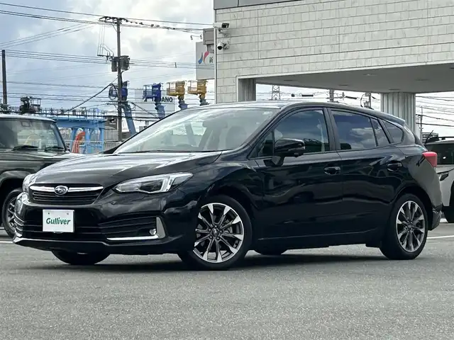 スバル インプレッサ スポーツ 2．0i－Lアイサイト 福岡県 2022(令4)年 4.3万km クリスタルブラックシリカ 純正8型HDDナビ(フルセグTV/BT)バックカメラレーダークルコンETCドラレコUSBポートHDMI純正アルミホイール17インチ純正フロアマットスマートキープッシュスタート