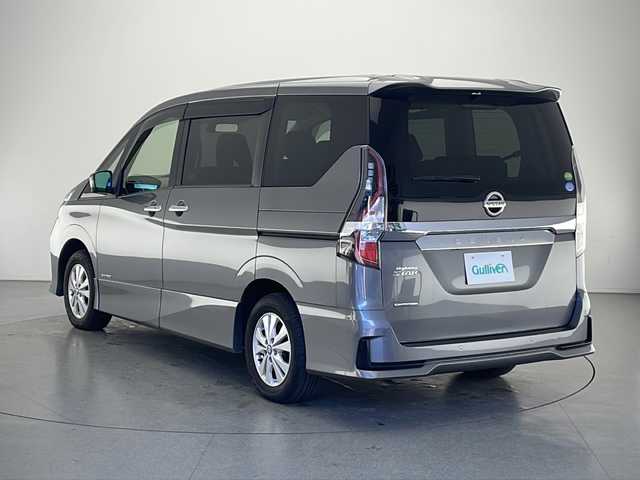 日産 セレナ ハイウェイスター V 長野県 2019(令1)年 5.7万km ダークメタルグレー 4WD/純正ナビ/ＣＤ・ＤＶＤ再生/地デジＴＶ/バックカメラ/アラウンドビューモニター/両側パワースライドドア/エマージェンシーブレーキ/LEDヘッドライト/オートライト/クルーズコントロール/ETC/純正アルミホイール/スマートキー/プッシュスタート/スペアキー/アイドリングストップ