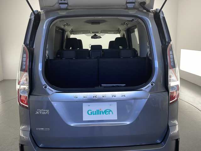 日産 セレナ ハイウェイスター V 長野県 2019(令1)年 5.7万km ダークメタルグレー 4WD/純正ナビ/ＣＤ・ＤＶＤ再生/地デジＴＶ/バックカメラ/アラウンドビューモニター/両側パワースライドドア/エマージェンシーブレーキ/LEDヘッドライト/オートライト/クルーズコントロール/ETC/純正アルミホイール/スマートキー/プッシュスタート/スペアキー/アイドリングストップ