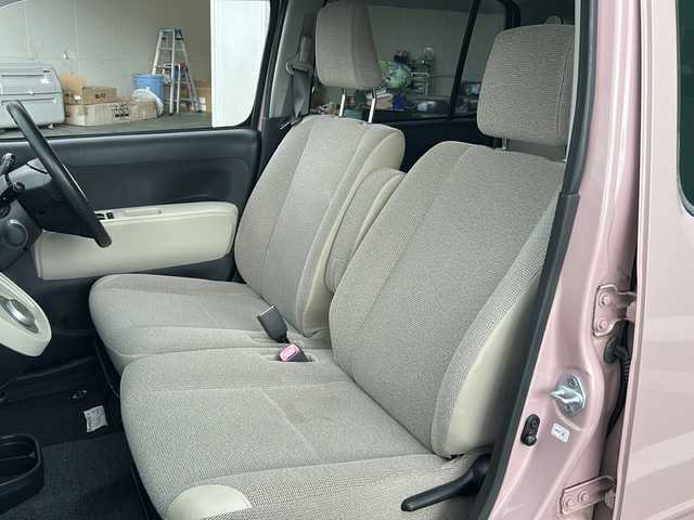 ダイハツ ミラ ココア X 京都府 2012(平24)年 5.1万km ムースピンクパール 禁煙車　/オーディオ　/オートエアコン　/アイドリングストップ　/ベンチシート　/ＣＤ　/スマートキー　/純正フロアマット　/パワーステアリング　/パワーウィンドウ　/ＡＢＳ　/ハロゲンライト　/電動格納ミラー　/ドアバイザー