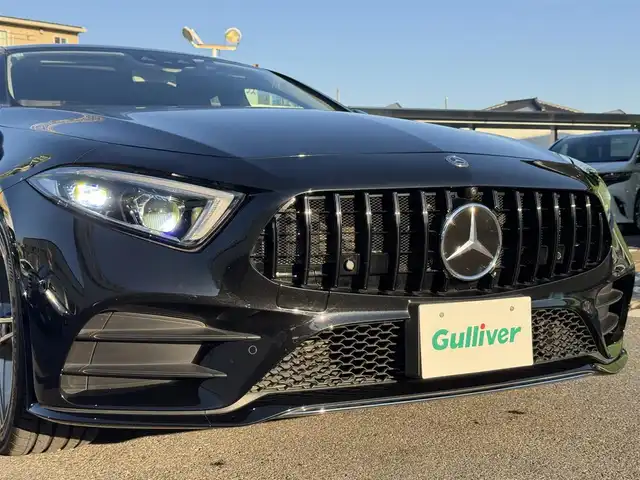 メルセデス・ベンツ ＣＬＳ２２０ｄ スポーツ エクスクルーシブPKG 千葉県 2018(平30)年 3.5万km オブシディアンブラック エクスクルーシブＰＫＧ/レーダーセーフティＰＫＧ/衝突軽減ブレーキ/レーダークルーズコントロール/レーンキープアシスト/ブラインドスポットモニター/純正HDDナビ/フルセグＴＶ/Bluetooth/全方位カメラ/ブルメスターサウンド/サンルーフ/茶レザーシート/シートヒーター/エアシート/電動リアゲート/純正19インチAW/LEDライト/ETC2.0/保証書・取説/スペアキー