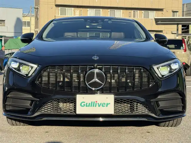 メルセデス・ベンツ ＣＬＳ２２０ｄ スポーツ エクスクルーシブPKG 千葉県 2018(平30)年 3.5万km オブシディアンブラック エクスクルーシブＰＫＧ/レーダーセーフティＰＫＧ/衝突軽減ブレーキ/レーダークルーズコントロール/レーンキープアシスト/ブラインドスポットモニター/純正HDDナビ/フルセグＴＶ/Bluetooth/全方位カメラ/ブルメスターサウンド/サンルーフ/茶レザーシート/シートヒーター/エアシート/電動リアゲート/純正19インチAW/LEDライト/ETC2.0/保証書・取説/スペアキー