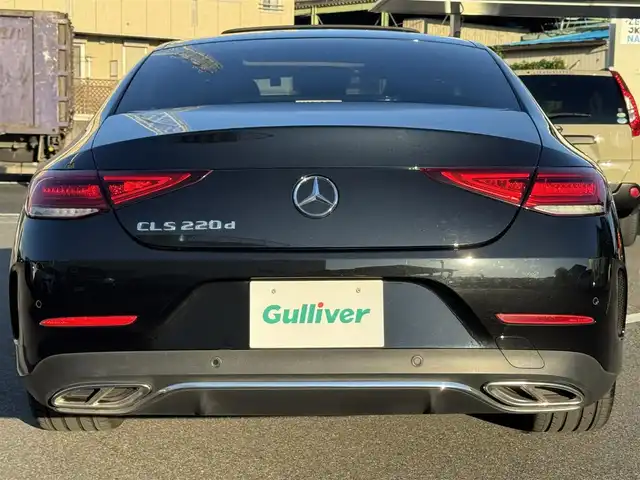 メルセデス・ベンツ ＣＬＳ２２０ｄ スポーツ エクスクルーシブPKG 千葉県 2018(平30)年 3.5万km オブシディアンブラック エクスクルーシブＰＫＧ/レーダーセーフティＰＫＧ/衝突軽減ブレーキ/レーダークルーズコントロール/レーンキープアシスト/ブラインドスポットモニター/純正HDDナビ/フルセグＴＶ/Bluetooth/全方位カメラ/ブルメスターサウンド/サンルーフ/茶レザーシート/シートヒーター/エアシート/電動リアゲート/純正19インチAW/LEDライト/ETC2.0/保証書・取説/スペアキー