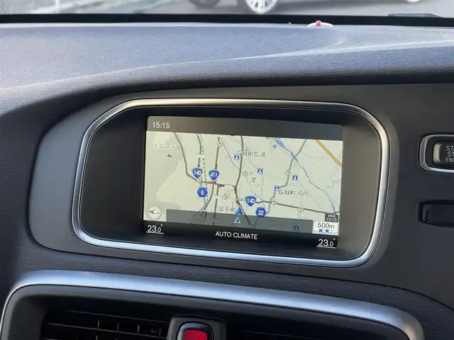 ボルボ Ｖ４０ D4 モメンタム 山梨県 2016(平28)年 5.4万km アイスホワイト ＡＣＣ/レーンキープアシスト/ブラインドスポット/純正ＨＤＤナビ/ＢＴ/ＵＳＢ/ＴＶ/運転席パワーシート/ハーフレザーシート/ＥＴＣ