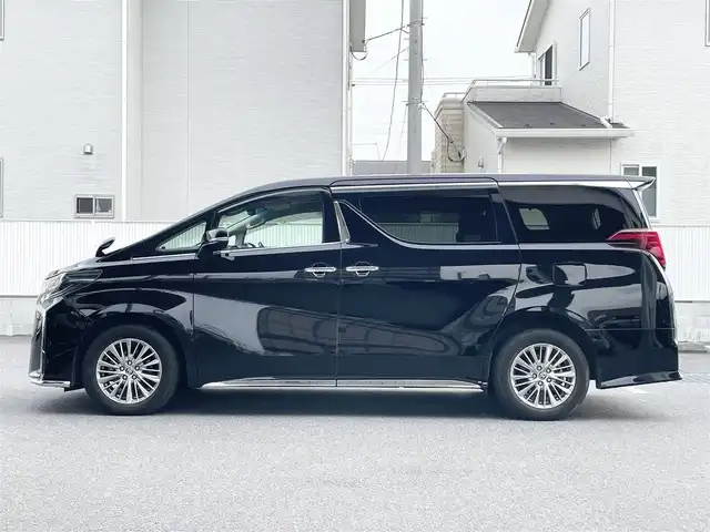 トヨタ アルファードハイブリット SR Cパッケージ 栃木県 2021(令3)年 4.1万km ブラック 純正ナビ（CD/DVD/BT/Miracast/フルセグTV）/フリップダウンモニター/バックカメラ/ドライブレコーダー/デジタルインナーミラー/2.0ETC/両側パワースライドドア/パワーバックドア/ハンドルヒーター/クルーズコントロール/パワーシート（エアシート/シートヒーター）/コーナーセンサー/オートマチックハイビーム/スペアタイヤ/保証書/取説/スペアキー