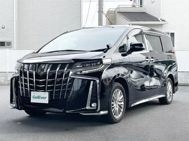 トヨタ アルファードハイブリット SR Cパッケージ 栃木県 2021(令3)年 4.1万km ブラック 純正ナビ（CD/DVD/BT/Miracast/フルセグTV）/フリップダウンモニター/バックカメラ/ドライブレコーダー/デジタルインナーミラー/2.0ETC/両側パワースライドドア/パワーバックドア/ハンドルヒーター/クルーズコントロール/パワーシート（エアシート/シートヒーター）/コーナーセンサー/オートマチックハイビーム/スペアタイヤ/保証書/取説/スペアキー