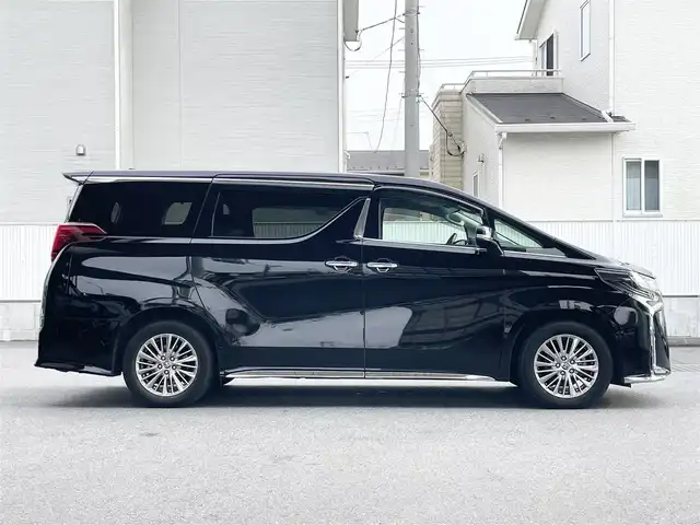 トヨタ アルファードハイブリット SR Cパッケージ 栃木県 2021(令3)年 4.1万km ブラック 純正ナビ（CD/DVD/BT/Miracast/フルセグTV）/フリップダウンモニター/バックカメラ/ドライブレコーダー/デジタルインナーミラー/2.0ETC/両側パワースライドドア/パワーバックドア/ハンドルヒーター/クルーズコントロール/パワーシート（エアシート/シートヒーター）/コーナーセンサー/オートマチックハイビーム/スペアタイヤ/保証書/取説/スペアキー
