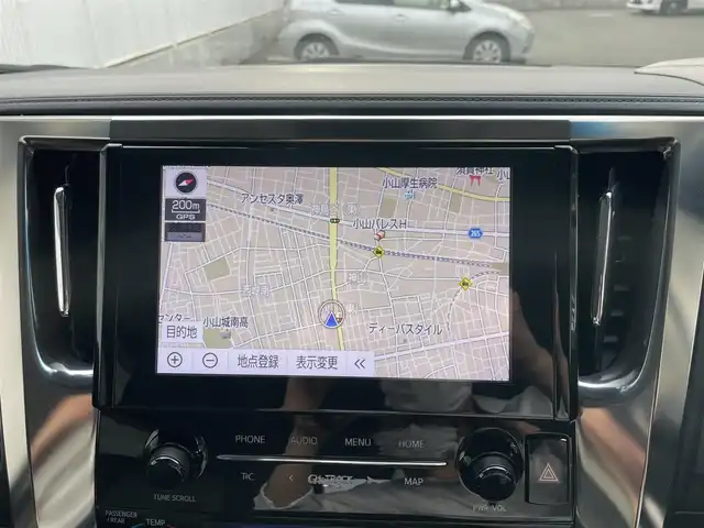 トヨタ アルファードハイブリット SR Cパッケージ 栃木県 2021(令3)年 4.1万km ブラック 純正ナビ（CD/DVD/BT/Miracast/フルセグTV）/フリップダウンモニター/バックカメラ/ドライブレコーダー/デジタルインナーミラー/2.0ETC/両側パワースライドドア/パワーバックドア/ハンドルヒーター/クルーズコントロール/パワーシート（エアシート/シートヒーター）/コーナーセンサー/オートマチックハイビーム/スペアタイヤ/保証書/取説/スペアキー