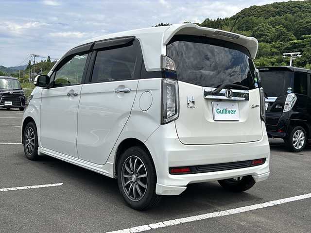 ホンダ Ｎ ＷＧＮ カスタム G 佐賀県 2014(平26)年 8.4万km プレミアムホワイトパール Gathersナビ/ワンセグテレビ/バックカメラ/アイドリングストップ/ドアバイザー/プッシュスタート/オートライト/純正アルミホイール