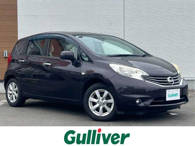 日産 ノート メダリスト 秋田県 2012(平24)年 19.2万km オーロラモーヴ 純正ナビ/フルセグ/全方位カメラ/純正アルミ/スマートキー/アイドリングストップ/プッシュスタート/ETC/純正フロアマット/純正ドアバイザー/オートライト/オートエアコン/パワーステアリング/パワーウィンドウ/レベライザー/横滑り防止/電動格納ミラー/保証書/取扱説明書/記録簿