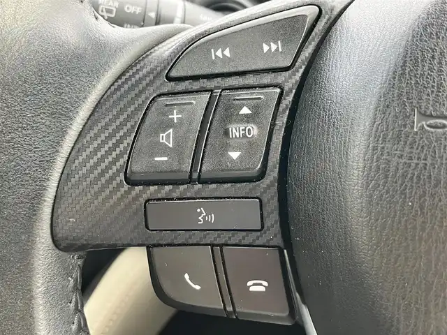 マツダ デミオ 13S Lパッケージ 静岡県 2014(平26)年 8.2万km ソウルレッドプレミアムメタリック エンジンスタートボタン/パワーステアリング/パワーウィンドウ/アイドリングストップ/スマートキー/スペアキー１本/オートエアコン/純正SDナビ（BT）/バックカメラ/ドライブレコーダー/純正フロアマット/純正アルミホイール/ハーフレザー/ABS/横滑り防止装置/オートライト/LEDヘッドライト/W+サイドエアバック/衝突軽減システム/純正アームレスト