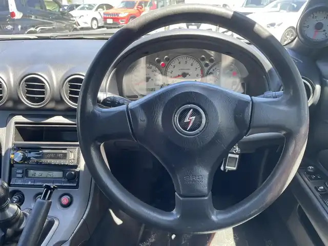 日産 シルビア スペックR bパッケージ 熊本県 2000(平12)年 17.8万km ホワイトパール エアロ/社外オーディオ/【ＡＭ／ＦＭ／ＣＤ／ＵＳＢ／ＡＵＸ】/HKS車高調/HKSサイレントハイパワーマフラー/純正17インチアルミホイール/HIDヘッドライト/ヘッドライトレベライザー/電格ミラー/純正フロアマット