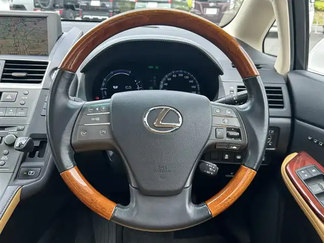 レクサス ＨＳ 250h バージョンI 福島県 2010(平22)年 7.7万km ホワイトパールクリスタルシャイン 純正ナビゲーション/【CD/DVD/USB/AUX/TV】/バックカメラ/ビルトインETC/サンルーフ/ステアリングリモコン/ヘッドアップディスプレイ/クルーズコントロール/アイドリングストップ/LEDオートライト/純正フロアマット/純正ドアバイザー
