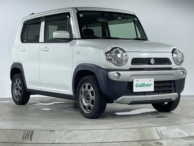 スズキ ハスラー G 福岡県 2019(平31)年 7.5万km ピュアホワイトP 社外メモリーナビゲーション/ワンセグテレビ/ドライブレコーダー/ベンチシート/ETC/ドアバイザー/フロアマット/ステアリングスイッチ/スマートキー/プッシュスタートエンジン
