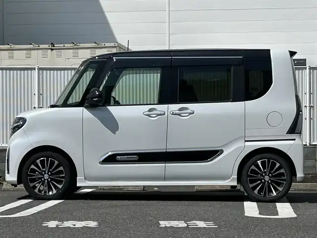 スバル シフォン カスタムRS スマートアシスト 群馬県 2021(令3)年 2.1万km ブラックマイカメタリック/シャイニングホワイトパール ワンオーナー/純正ナビ(FM・AM/CD・DVD/BT)/フルセグテレビ/ビルトインETC/プリクラッシュ/横滑り防止装置/バックカメラ/スマートキー×1/ドラレコ前方/純正フロアマット/純正アルミホイール/LEDヘッドライト/オートライト/エアバッグ(W+サイド)/ハーフレザーシート/シートヒーター(D+N席)/純正ドアバイザー/プッシュスタート/コーナーセンサー前後/電格ミラー/取扱説明書/保証書/記録簿