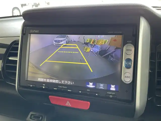 ホンダ Ｎ ＢＯＸ カスタム G ターボ Lパッケージ 千葉県 2015(平27)年 10万km ポリッシュドメタルメタリック ワンオーナー/シティブレーキアクティブシステム/両側パワースライドドア/ディーラーOPナビ(Gathers)/・ラジオ/CD/DVD/BT/フルセグTV/バックカメラ/ETC/ドライブレコーダー/パドルシフト/クルーズコントロール/アイドリングストップ/横滑り防止装置(VSA)/ハーフレザーシート/純正フロアマット/プッシュスタート/スマートキー/ディスチャージヘッドライト/オートライト/純正15インチアルミホイール/保証書/取扱説明書