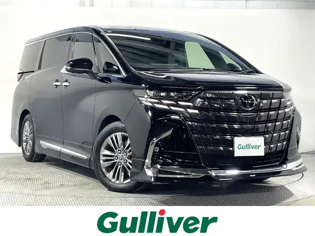 トヨタ アルファード Z 大阪府 2025(令7)年 0.5万km ブラック ワンオーナー/大型純正ナビ/全方位カメラ/スマートキー/ETC/両側パワースライド/モデリスタエアロ/サンルーフ/純正前後ドラレコ/デジタルインナーミラー/フリップダウンモニター/ステアリングスイッチ/レーンキープアシスト/レーダークルーズコントロール/衝突被害軽減ブレーキ/Wオートエアコン/オートライト/オートハイビーム/オートワイパー/オートホールド/電子パーキングブレーキ/ブラインドスポットモニター/パワーバックドア/前席パワーシート/前席シートヒーター/前席シートクーラー/２列目シートヒーター/２列目シートクーラー/ハンドルヒーター/純正アルミホイール/保証書、取説