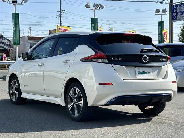 日産 リーフ e+ G 愛知県 2020(令2)年 1.6万km ブリリアントホワイトパール ワンオーナー/純正ナビ/フルセグテレビ/バックカメラ/アラウンドビュー/Bluetooth/ウィンカーミラー/クルーズコントロール/ドアバイザー/プッシュスタート/ビルトインETC2.0/プロパイロット/HDMI/BSM/BOSE