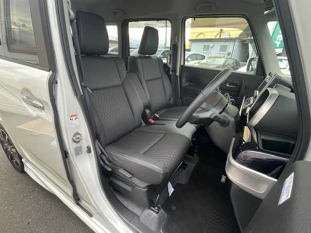 スズキ スペーシア カスタム HYBRID XS 青森県 2022(令4)年 1.5万km ピュアホワイトP ４ＷＤ/HV/社外ナビ（フルセグ/AM/FM）/両側パワースライドドア/リアサーキュレーター/D/N席シートヒーター/パーキングセンサー/コーナーセンサー/衝突軽減システム/横滑り防止装置/アイドリングストップ/165/55/15純正アルミホイール夏タイヤ/社外エンジンスターター/スペアキー/ＥＴＣ/保証書/取扱説明書