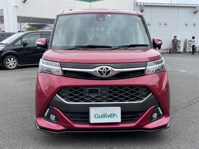 トヨタ タンク カスタムG S 兵庫県 2017(平29)年 4.7万km マゼンタベリーマイカM 社外ナビ（AVN-D8W）/（AM/FM/TV/BT/MSV)/バックカメラ/両側パワースライドドア/ステアリングスイッチ/スマートアシスト/レーンキープアシスト/プリクラッシュセーフティ/誤発進抑制機能/クルーズコントロール/プッシュスタート/アイドリングストップ/ETC/純正フロアマット/LEDヘッドライト/フォグランプ