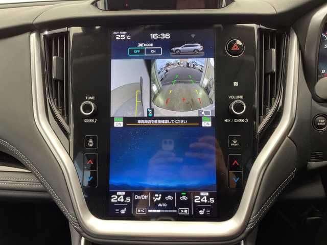 スバル アウトバック リミテッドEX 栃木県 2022(令4)年 3.1万km クリスタルホワイトP ４WD/メモリーナビ/（USB/フルセグTV/Applecarplay/AndroidAuto)/バックカメラ/（フロントカメラ/左サイドカメラ）/アイサイトX/ETC/前後方ドライブレコーダー/パワーバックドア/前席パワーシート/シートヒーター/シートメモリー/ステアリングヒーター/オートライト/横滑り防止装置/スマートキー/プッシュスタート/ステアリングスイッチ/革巻きステアリング/電動格納ミラー/純正アルミホイール/純正フロアマット
