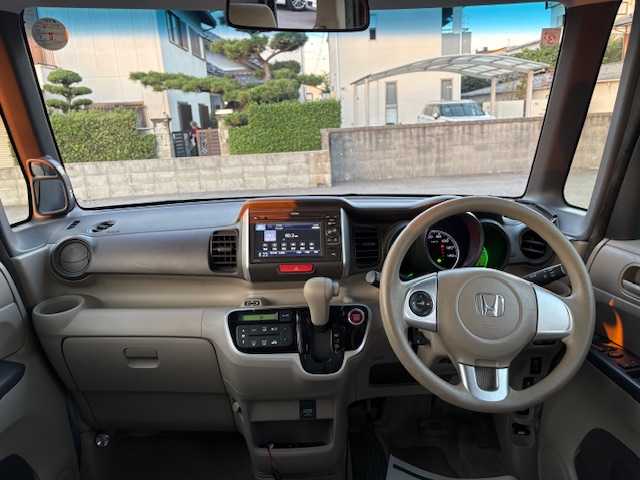ホンダ Ｎ ＢＯＸ G Lパッケージ 大阪府 2015(平27)年 4.3万km プレミアムディープモカパール 純正ナビ/バックカメラ　/Ｂｌｕｅｔｏｏｔｈ　/ＴＶ　/両側パワースライドドア　/ＥＴＣ　/プッシュスタート　/スマートキー×２　/ステアリングスイッチ　/社外アルミホイール　/横滑り防止装置　/アイドリングストップ
