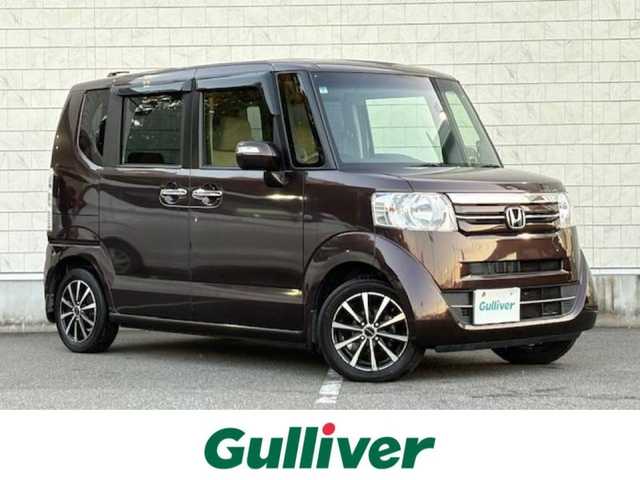 ホンダ Ｎ ＢＯＸ G Lパッケージ 大阪府 2015(平27)年 4.3万km プレミアムディープモカパール 純正ナビ/バックカメラ　/Ｂｌｕｅｔｏｏｔｈ　/ＴＶ　/両側パワースライドドア　/ＥＴＣ　/プッシュスタート　/スマートキー×２　/ステアリングスイッチ　/社外アルミホイール　/横滑り防止装置　/アイドリングストップ