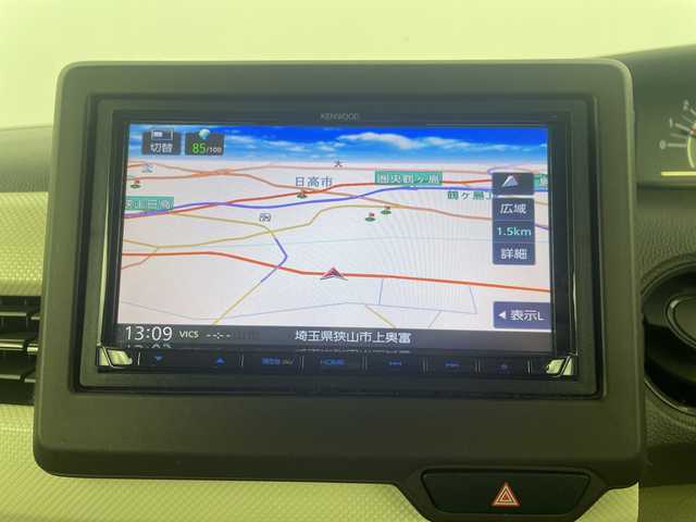 ホンダ Ｎ ＢＯＸ G L ホンダセンシング 埼玉県 2018(平30)年 4.9万km プレミアムアイボリーパール/ブラウン2トーン 社外ナビ　MDV-D565BT/（Bluetooth/CD/DVD/USB/AM/FM）/地デジフルセグ/バックカメラ/ETC/Honda SENSING/・衝突軽減ブレーキ/・アダプティブクルーズコントロール/・誤発進抑制機能/・歩行者事故低減ステアリング/・路外逸脱抑制機能/・オートハイビーム/・先行車発進お知らせ機能/・標識認識機能/片側パワースライドドア/プッシュスタート/ステアリングリモコン/ロールサンシェード/ウィンカーミラー