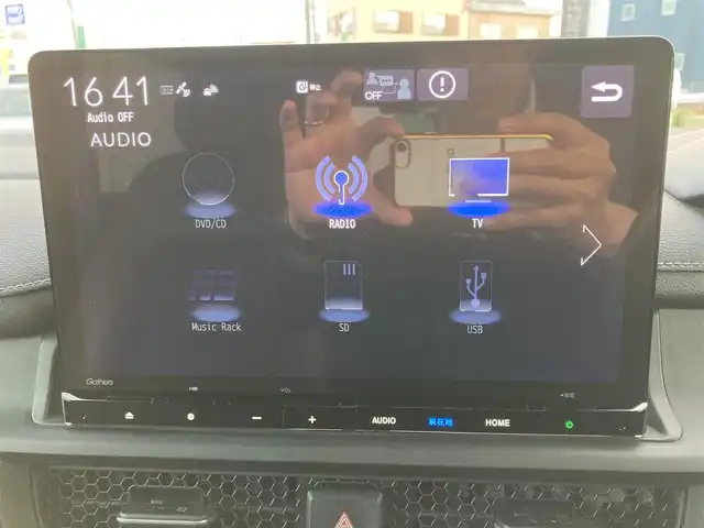 ホンダ ステップワゴン スパーダ eHEV 福岡県 2022(令4)年 4.5万km トワイライトミストブラックパール ワンオーナー/無限グリル/純正11.4インチナビ/（AM/FM/DISC/SD/SDREC/BT/フルセグ）/AppleCarPlay/AndroidAuto/Bカメラ/レーダークルーズコントロール/両側パワースライドドア/電動リアゲート/LEDヘッドライト/オートライト/ハーフレザーシート/オットマン/DN席シートヒーター/純正16インチAW/ステアリングスイッチ/ハンドルアシスト/サンシェード/BSM/横滑り防止装置/コーナーセンサー/レーンキープアシスト/盗難防止装置/衝突被害軽減システム/アイドリングストップ/ドライブレコーダー/スマートキー/ETC/保証書/取扱説明書